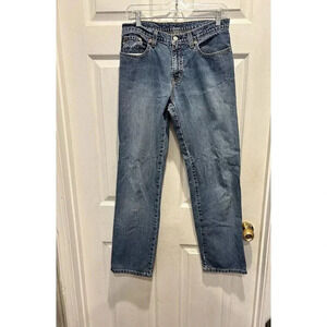 Vtg Ralph Lauren Polo Jeans Co. Saturday Jeans Sz 6x31 High Waist Jeans Flag‎